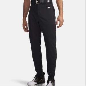 Under Armour Kids Black Baseball Pants